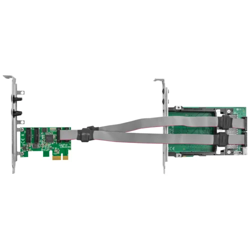 Карта расширения 4 интерфейса DuoFlex PCIe